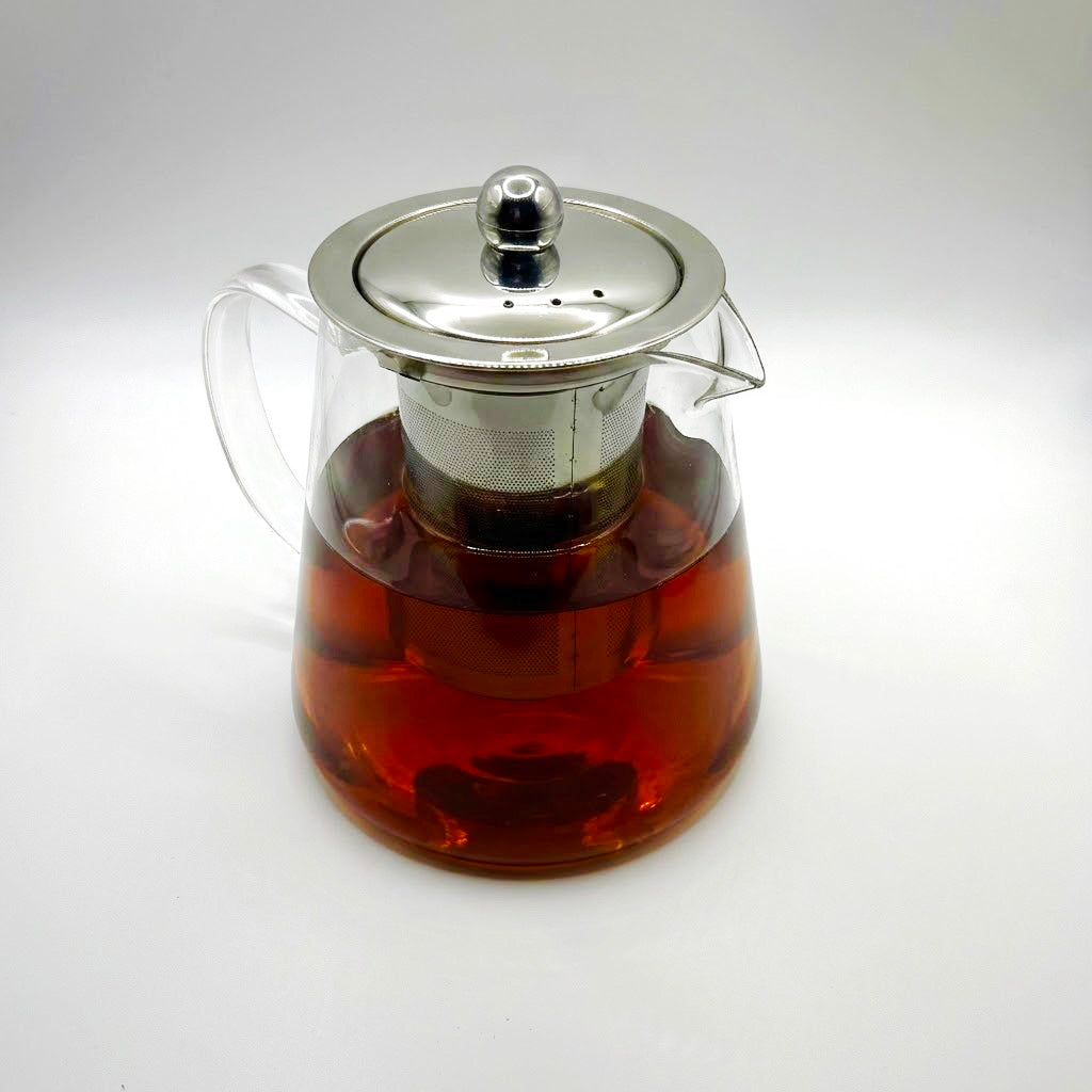 Glass Teapot with Stainless Steel Infuser – 750ml