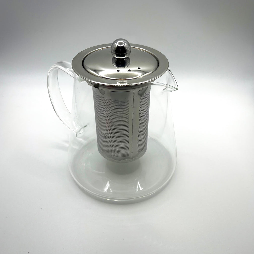 Glass Teapot with Stainless Steel Infuser – 750ml