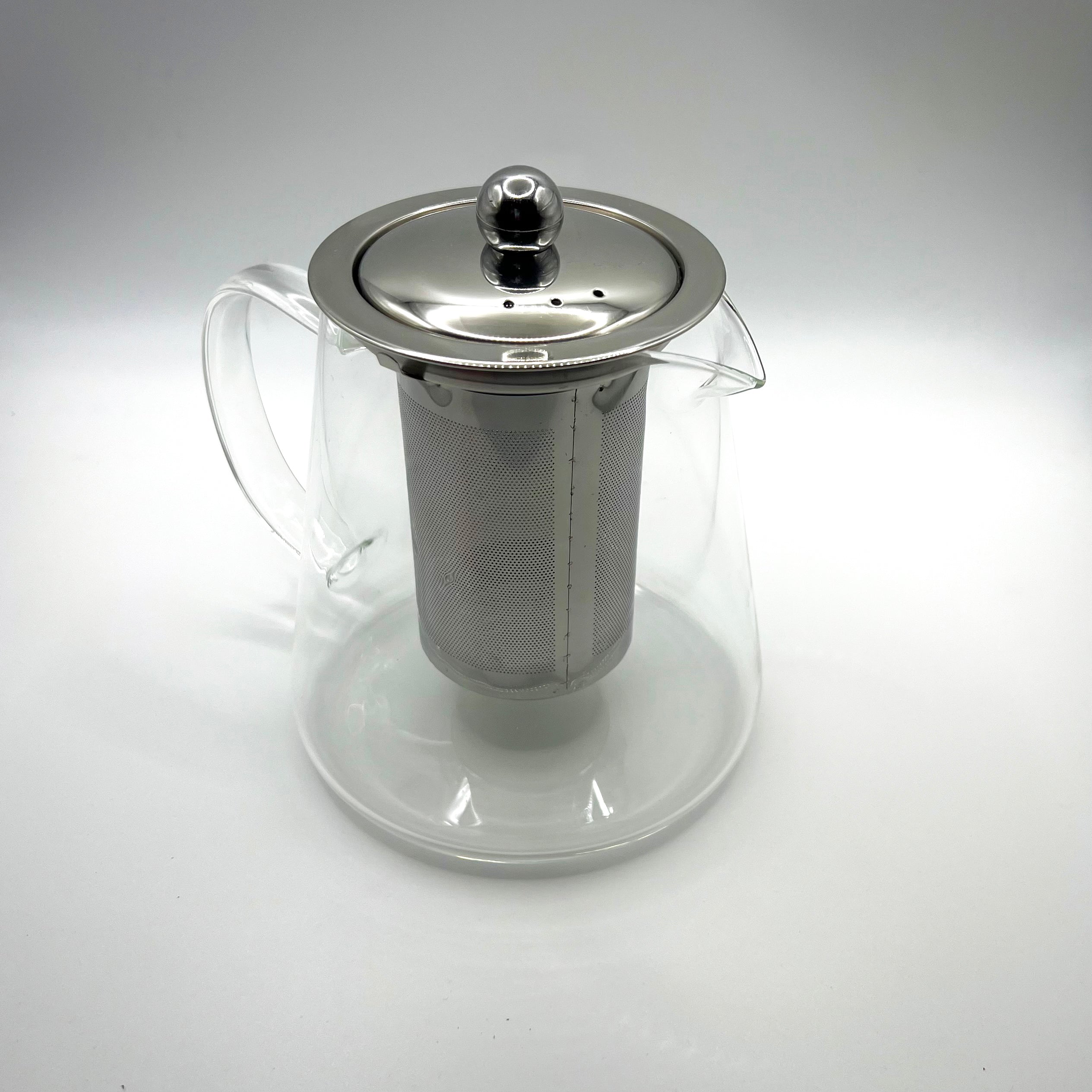 Glass Teapot with Stainless Steel Infuser – 750ml
